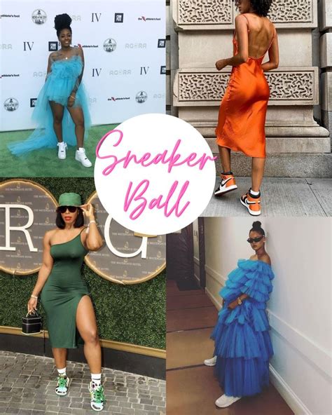 ball gown sneaker outfits.